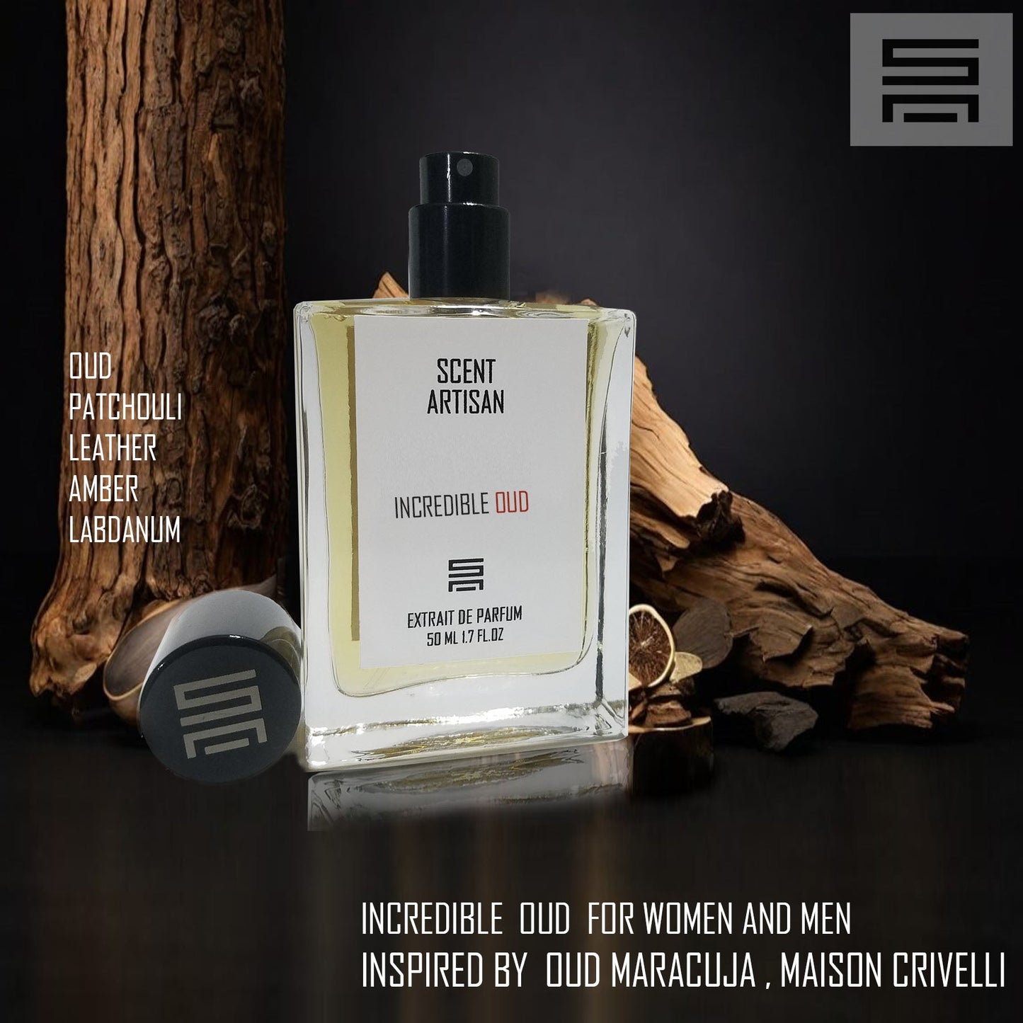 INCREDIBLE OUD FOR WOMEN AND MEN : INSPIRED BY OUD MARACUJA , MAISON CRIVELLI