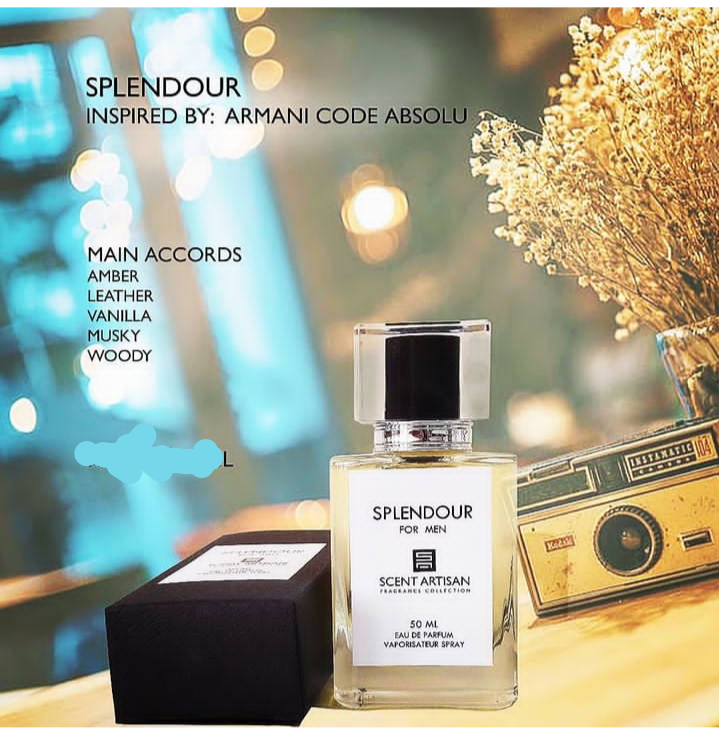 Splendour for Men Inspired by Armani Code Absolu