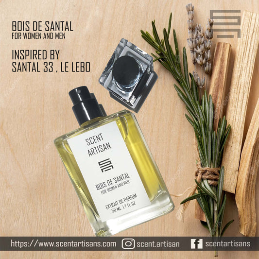 Bois de Santal : Inspired by Santal 33 Le Labo