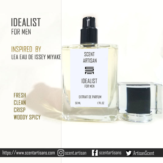 IDEALIST FOR MEN : INSPIRED BY ISSEY MIYAKE