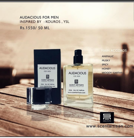 Audacious for men inspired by YSL Kouros