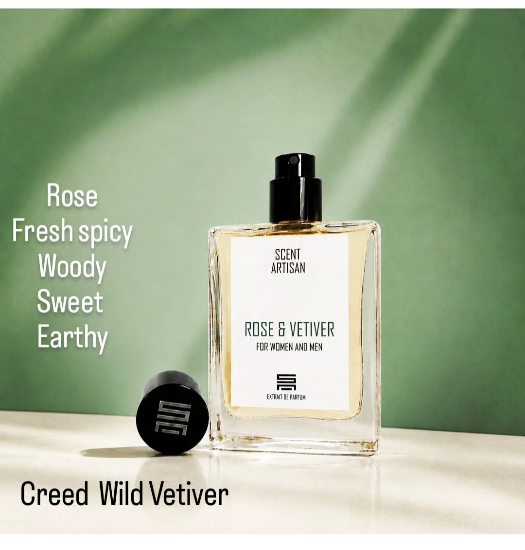 Rose & Vetiver : Inspired by Creed Wild Vetiver