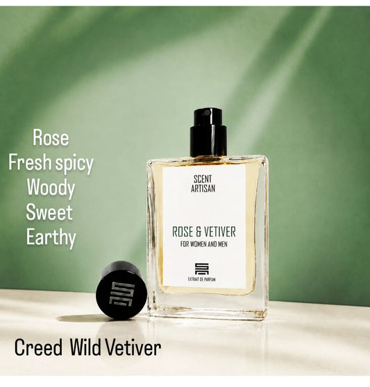 Rose & Vetiver : Inspired by Creed Wild Vetiver